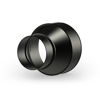 AC INFINITY Duct Reducer 6-Inch to 4-Inch Adapter Cone Galvanized Steel