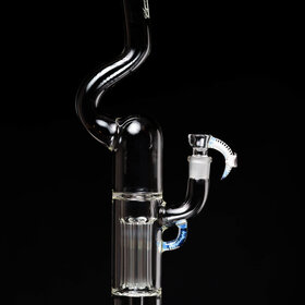 Sovereignty Glass Natty Neck Peyote Pillar W/ Glopal Accents