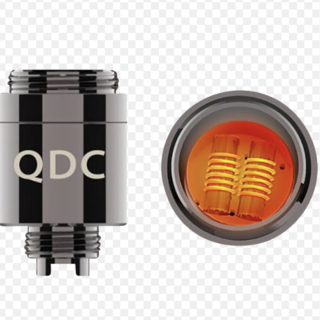 Yocan Evolve Plus/Regen Replacement Dual Quartz Atomizer (5 Pack)