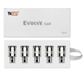 Yocan Evolve Plus/Regen Replacement Dual Quartz Atomizer (5 Pack)