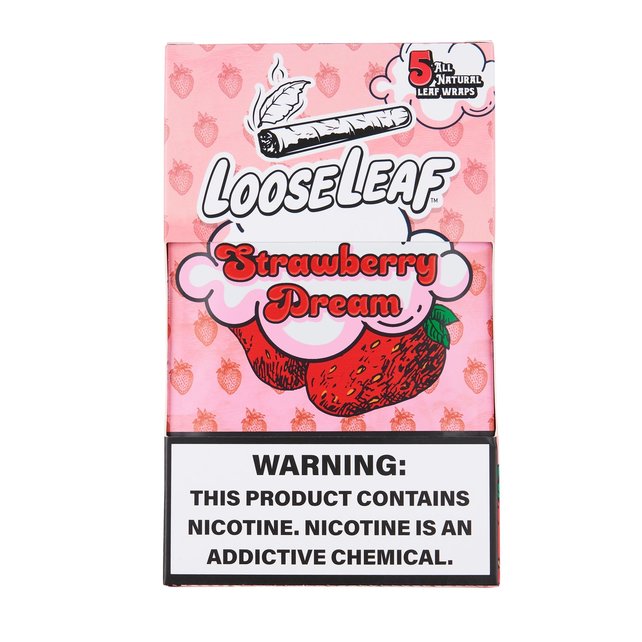 Loose Leaf 5 Pack All Natural Leaf Wraps