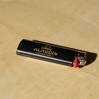 BIC x Aladdin Glass & Vape Lighter (Black & Yellow)