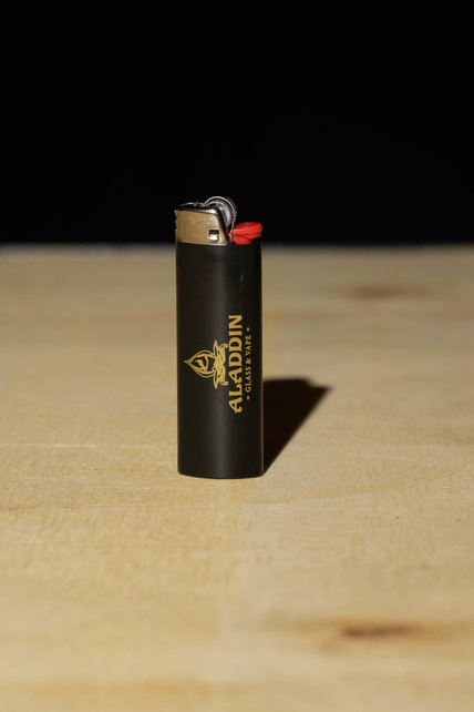 BIC x Aladdin Glass & Vape Lighter (Black & Yellow)
