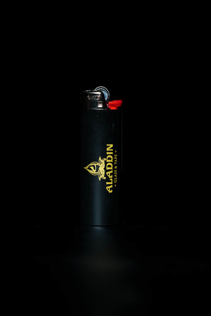 BIC x Aladdin Glass & Vape Lighter (Black & Yellow)