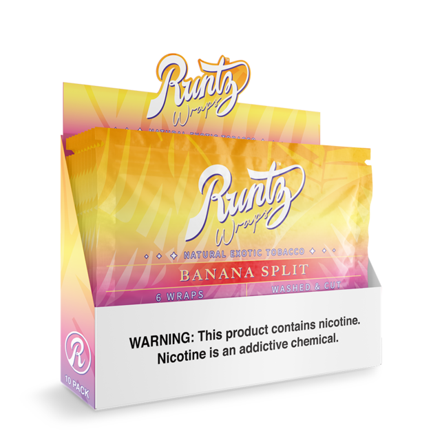 Runtz Wraps Tobacco Leaf 6 Pack