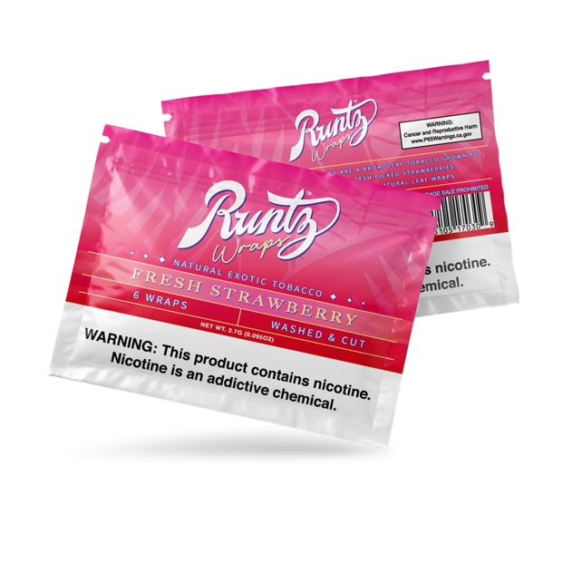 Runtz Wraps Tobacco Leaf 6 Pack