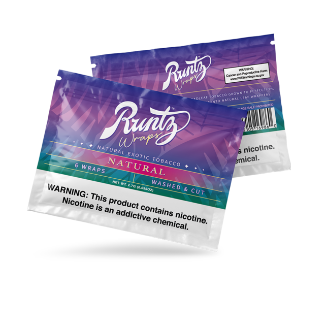 Runtz Wraps Tobacco Leaf 6 Pack