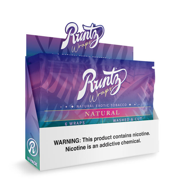 Runtz Wraps Tobacco Leaf 6 Pack