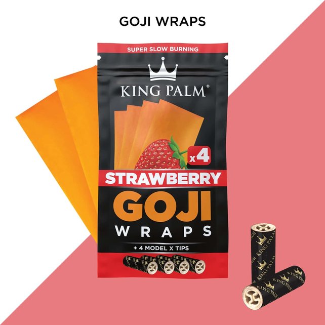 King Palm Goji Wraps 4 Pack