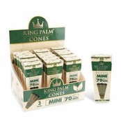 King Palm Natural Cones 3PK