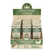 King Palm Natural Cones 3PK