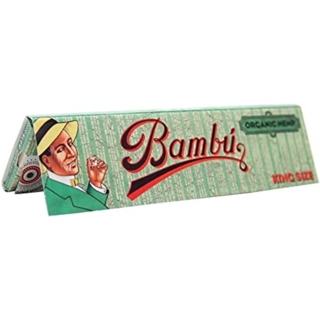 Bambu Organic Hemp Rolling Papers King Size W/ Tips