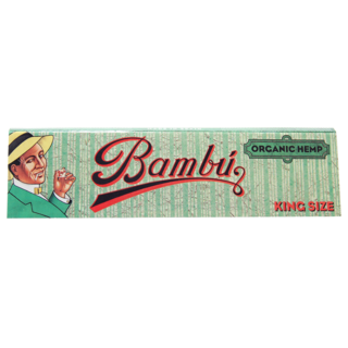 Bambu Organic Hemp Rolling Papers King Size W/ Tips