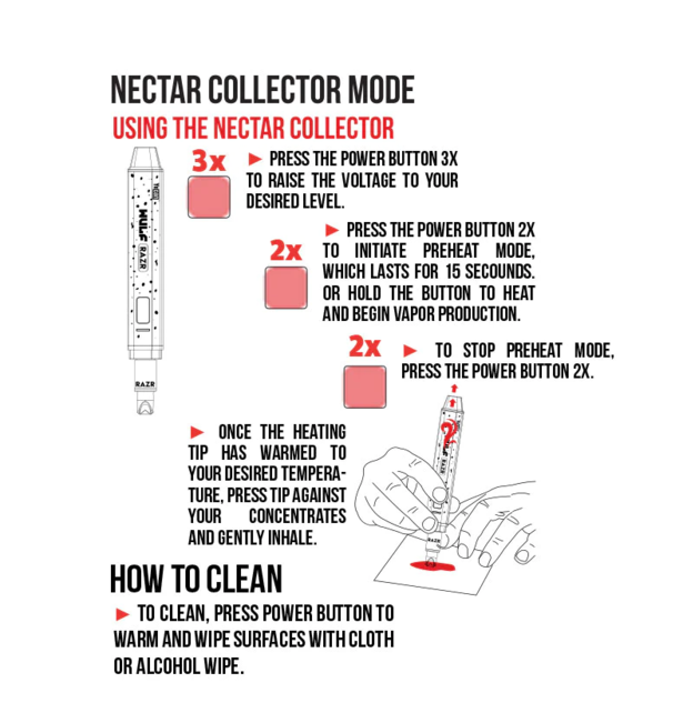 Wulf Razr Nectar Collector & Hot Knife