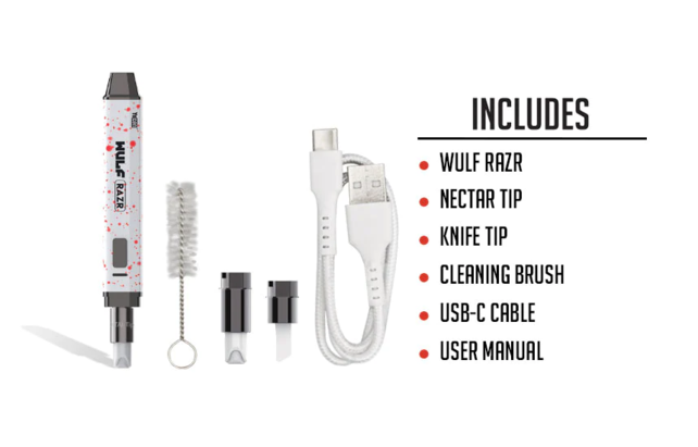 Wulf Razr Nectar Collector & Hot Knife