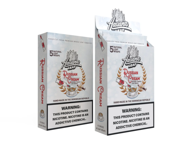 Havana Leaf Natural Leaf Wraps 5 Pack