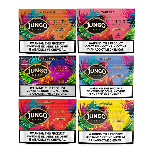 Jungo Leaf Cuts 5 Pack Wraps by Quavo, Offset & Takeoff