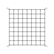 Grow Tent Trellis Netting, Flexible Elastic Cords, 4x4’