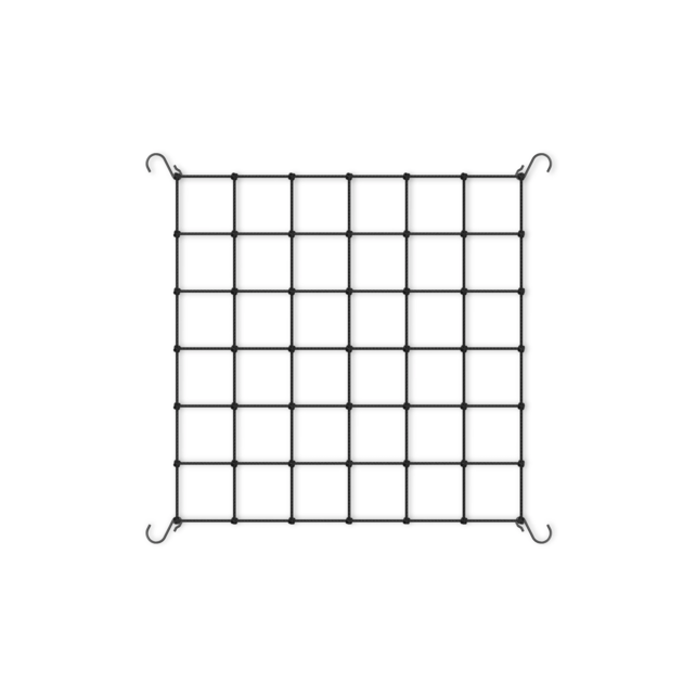 Grow Tent Trellis Netting, Flexible Elastic Cords, 3x3’