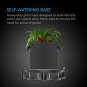Self-Watering Fabric Pot Base, 4-Pack