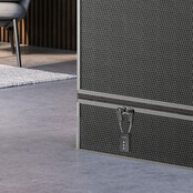 Combination Lock, Flexible Steel Cable Loop, 2-Pack