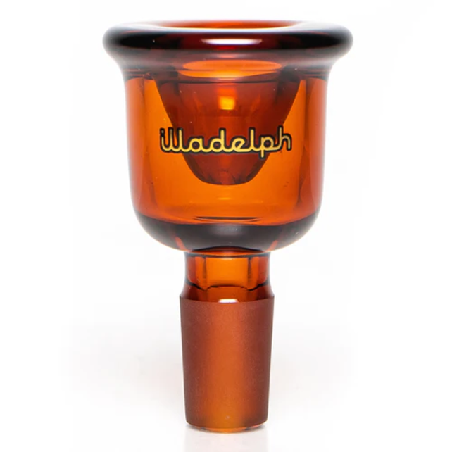 Illadelph 14mm 2-Tone Bell Slide Amber/Gold