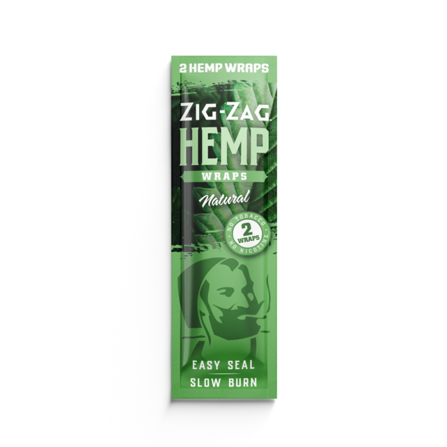 Zig-Zag Hemp Wraps (2 Pack)