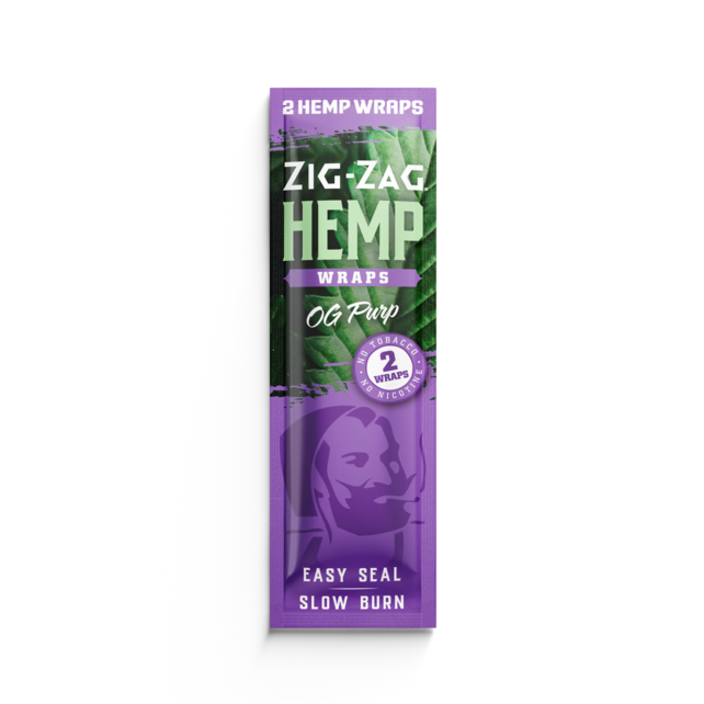 Zig-Zag Hemp Wraps (2 Pack)