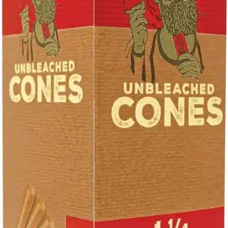 Zig-Zag UnBleached Bulk Cones