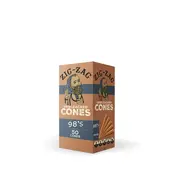 Zig-Zag UnBleached Bulk Cones