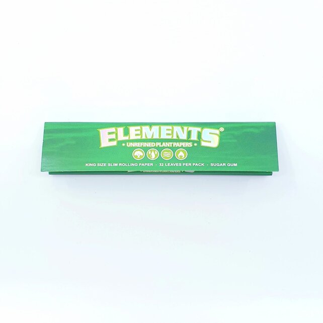 Elements Plant Based Rolling Paper (Green)