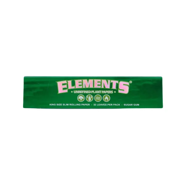 Elements Plant Based Rolling Paper (Green)