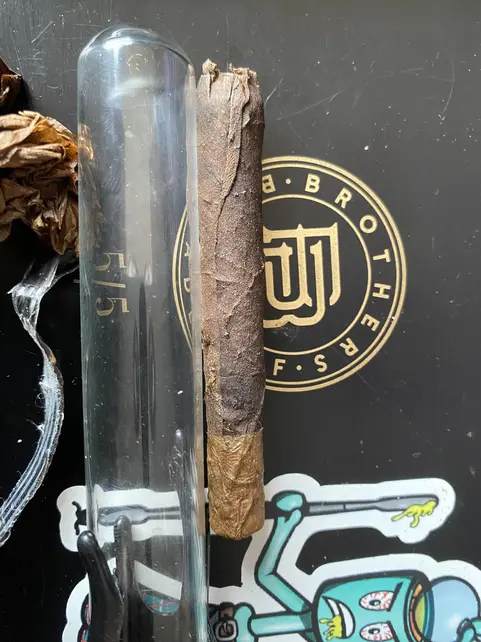 Brothers Broad Leaf X Havana Hybrid Bourbon Barrel Aged Project Midnight 1/1