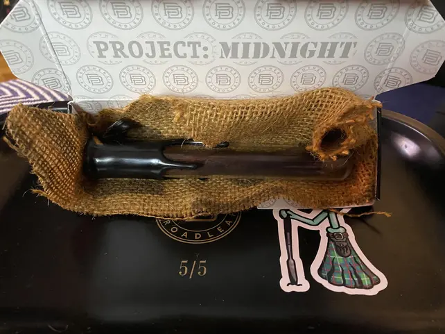 Brothers Broad Leaf X Havana Hybrid Bourbon Barrel Aged Project Midnight 1/1
