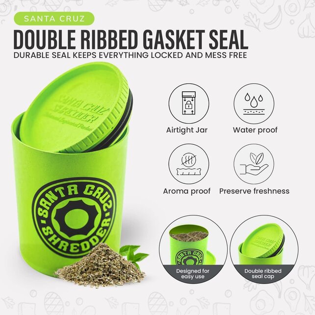 Santa Cruz Shredder Stash Jar