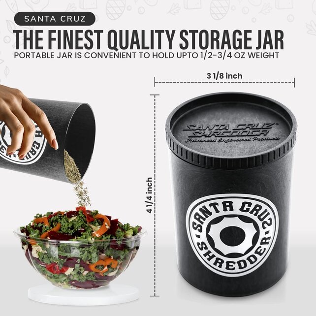 Santa Cruz Shredder Stash Jar