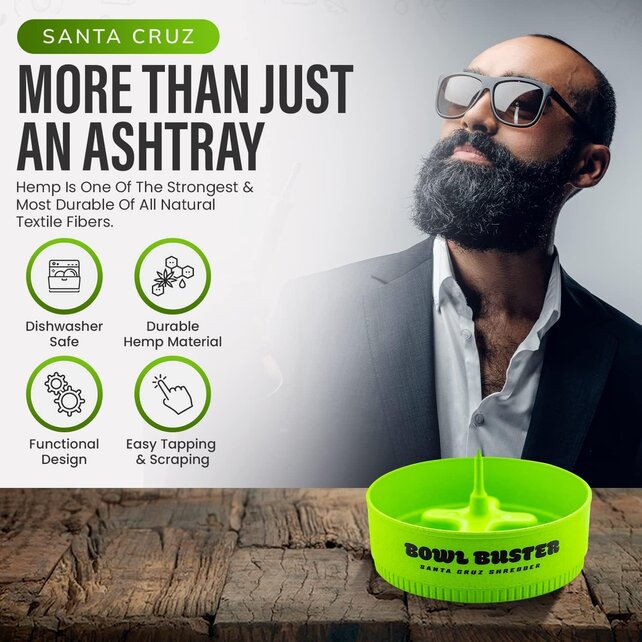 Santa Cruz Shredder Bowl Buster Hemp Ash Tray