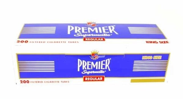 Premier Cigarette Tubes Dark Blue King Size