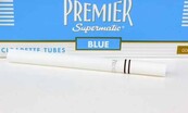 Premier Cigarette Tubes Light Blue 100mm