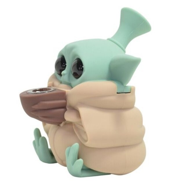 Silicone Baby Yoda Bubbler