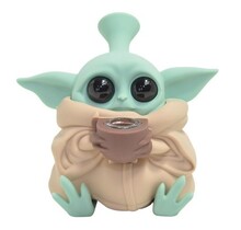Silicone Baby Yoda Bubbler
