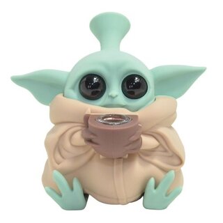 Silicone Baby Yoda Bubbler