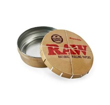 Raw Metal Pop Up Storage Tin