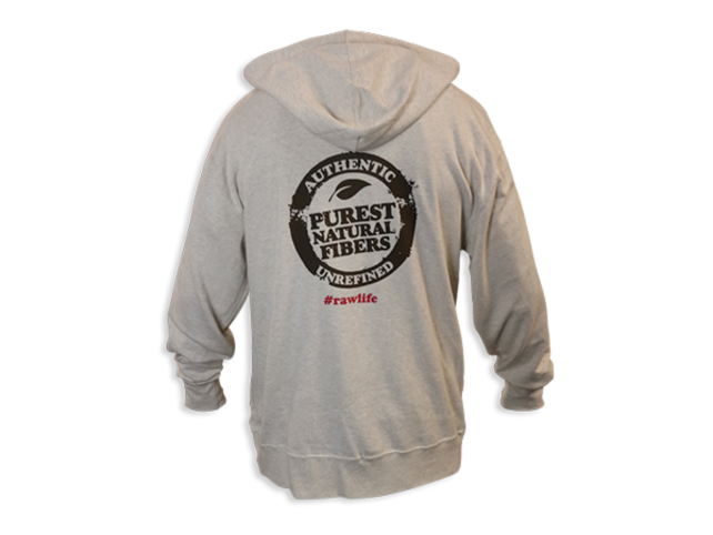 RAW Organic Zip Hoodie