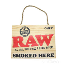 RAW Painted Sign (Smoked Here)