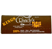 Randy's Gold Wired King Size Rolling Papers