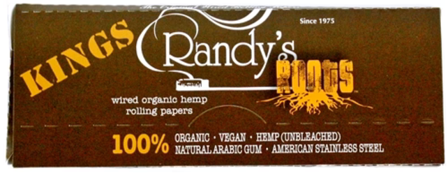 Randy's Gold Wired King Size Rolling Papers