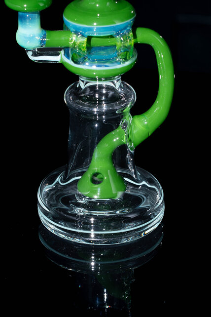 FiftySpence Glass WP - Slyme and Shamrock With Mint