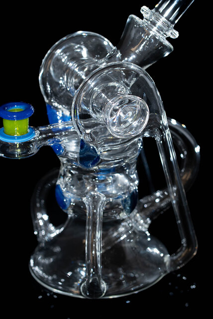 Ery Glass Double Recycler Slyme & Lime