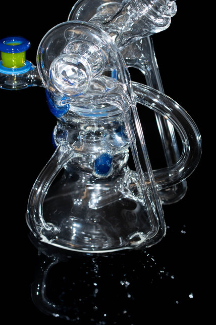 Ery Glass Double Recycler Slyme & Lime